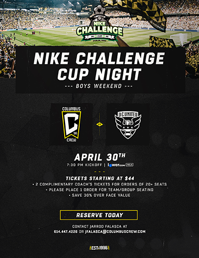 Discount Tickets for the Columbus Crew